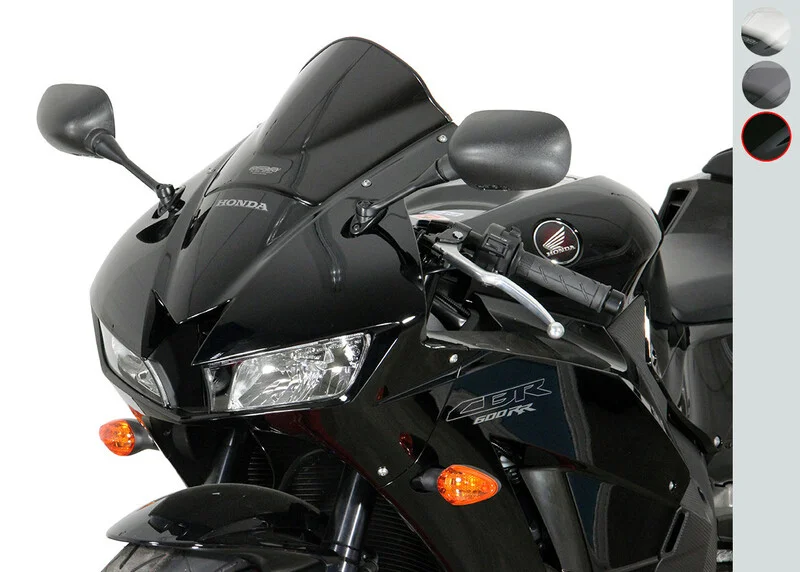 Pantalla MRA Racing, negro, Honda CBR600RR 2013