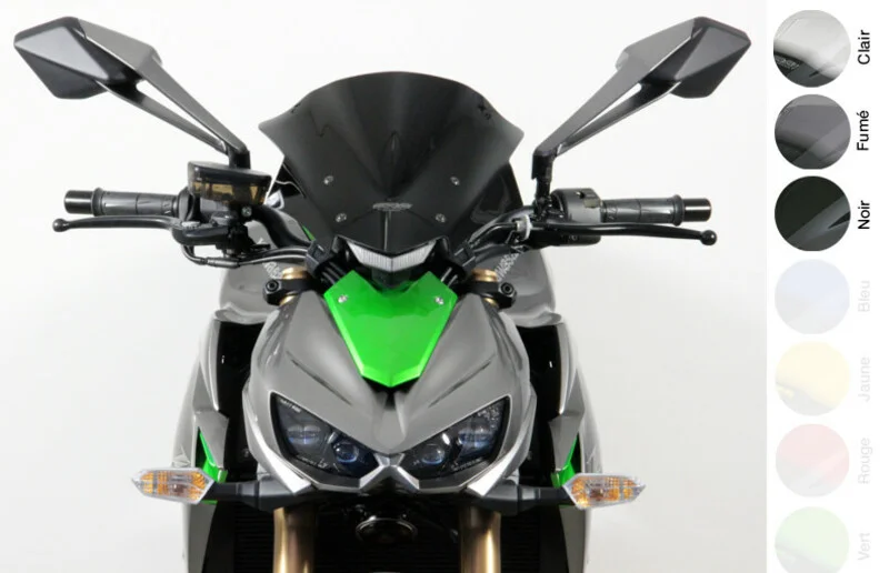 Pantalla MRA Racing, negro, Z1000 14, negro