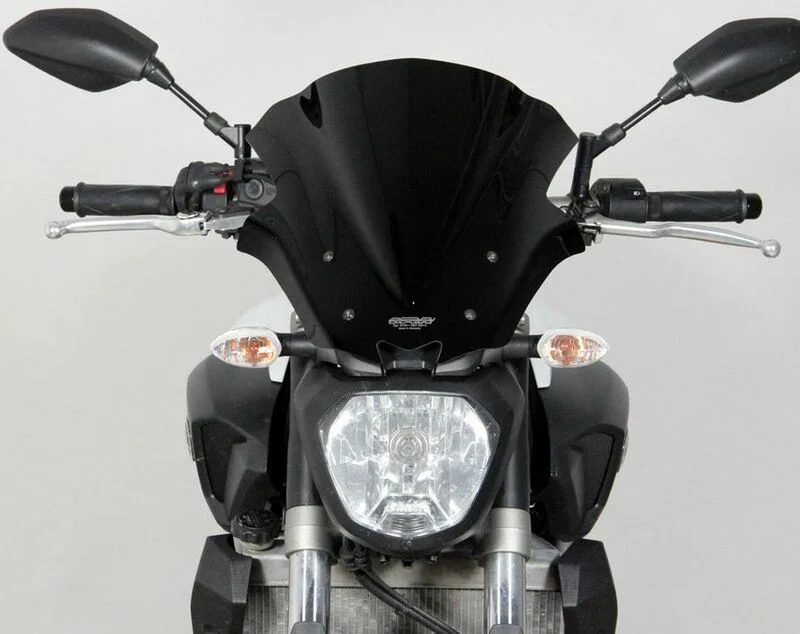 Pantalla MRA Racing MT-07 negro, 14-