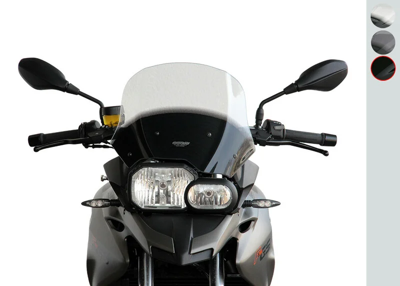 Pantalla MRA Touring, negro, F700GS 13-14 +145 mm