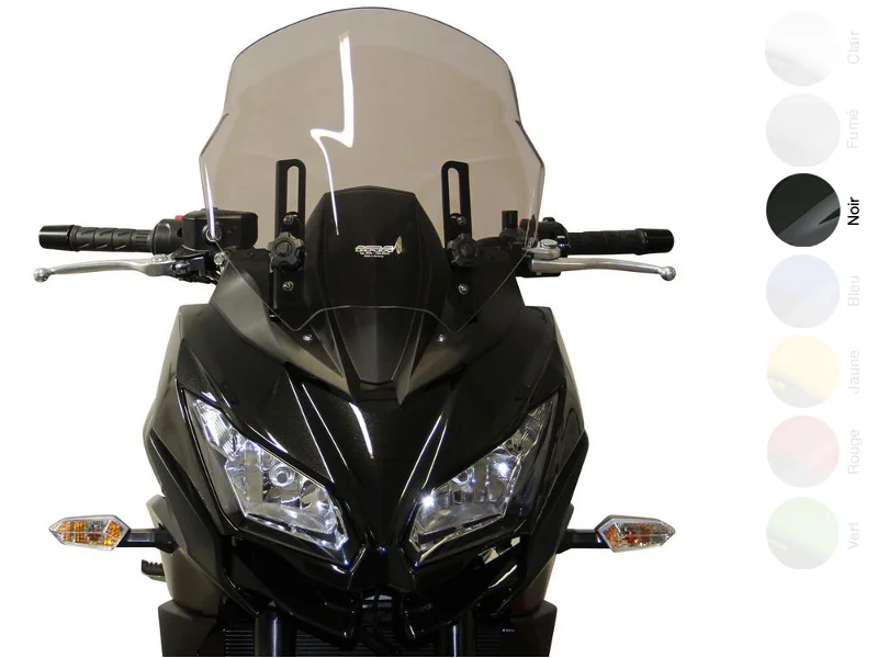 Pantalla MRA Touring 1000 Versys 15, negro