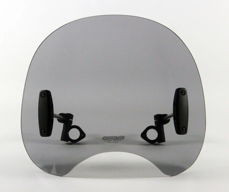 Pantalla corta MRA Roadshield RO, ahumado, longitud 38 cm, altura 31,5 cm