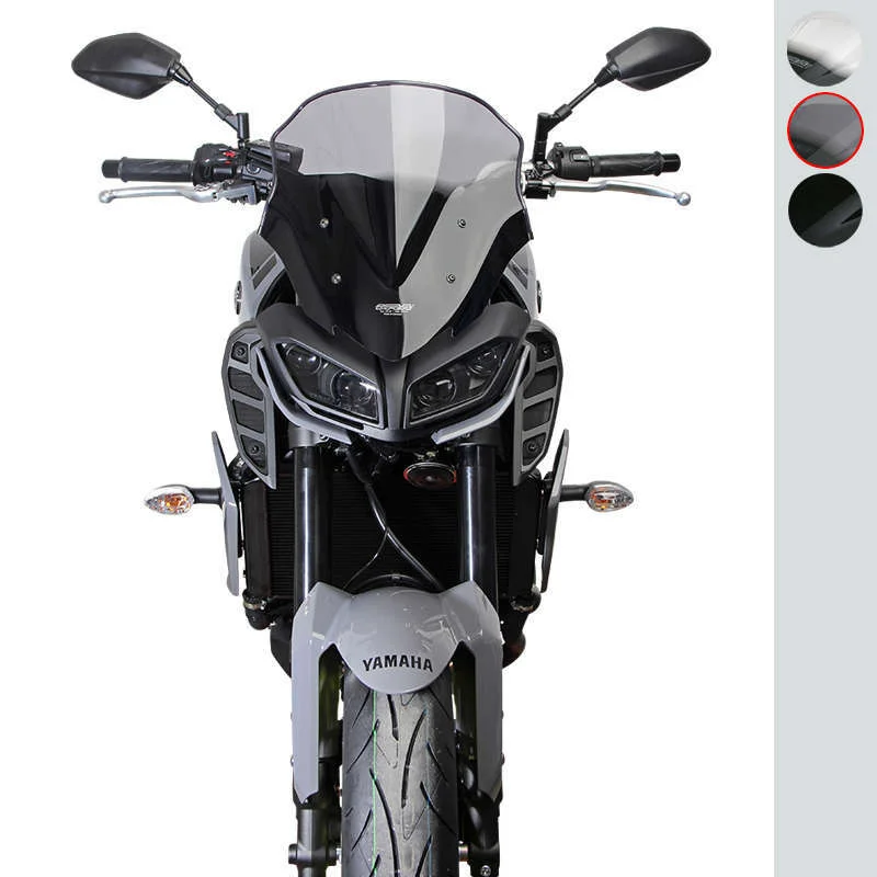 Pantalla MRA Racing Yamaha MT-09, ahumado