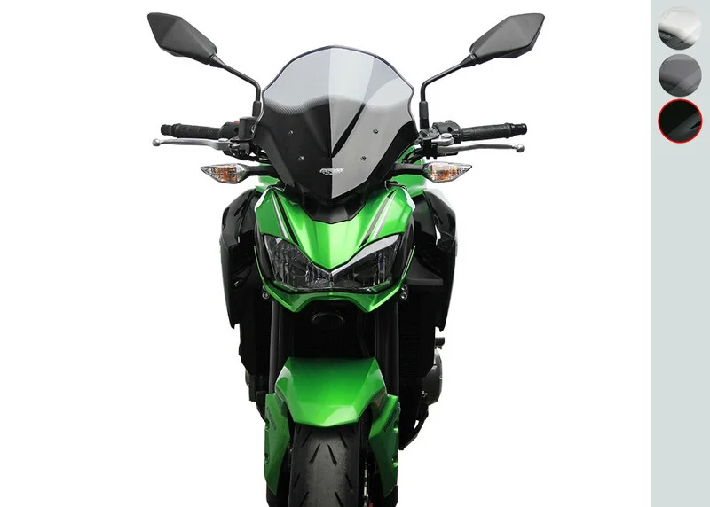 Pantalla MRA Racing Kawasaki Z900, negro
