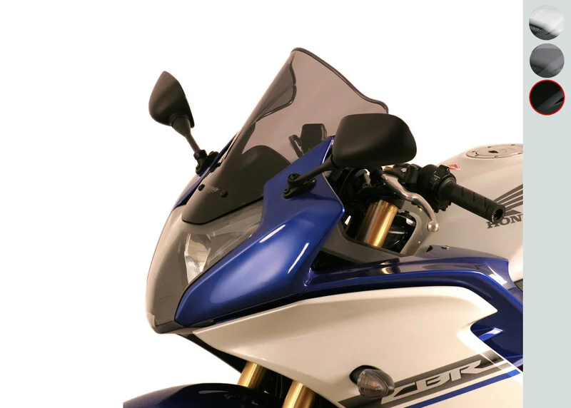 Pantalla MRA Racing, negro, CBRF CBR600F 11