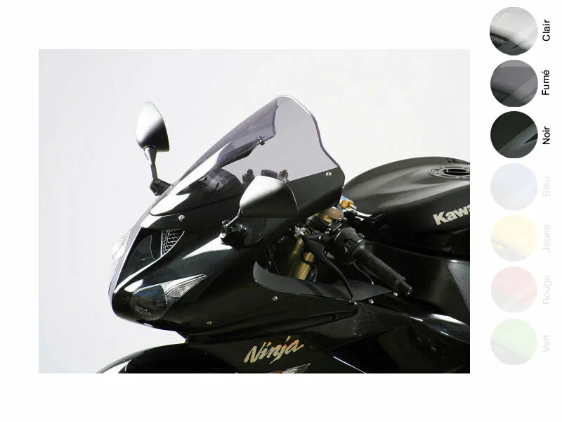 Pantalla MRA Racing transparente, Kawasaki ZX 636/ZX6R 05-07 ZX10R 06-
