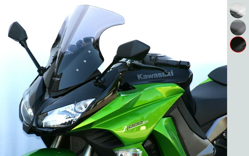 Pantalla MRA Racing, negro, Kawasaki Z 1000 SX 2011