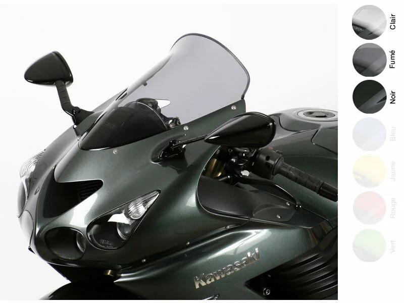 Pantalla MRA Touring, negro, Kawasaki ZZR 1400 2006-
