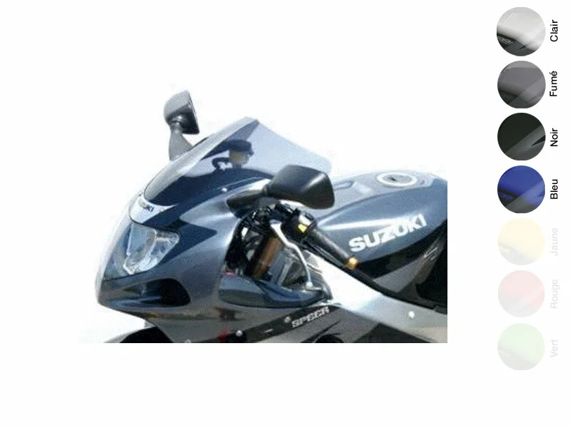 Pantalla MRA, negro, original Suzuki GSX-R 600 01-03/1000 -02 GSX-R 750 00-03