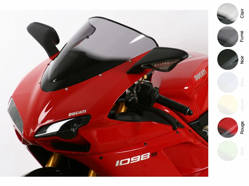Pantalla MRA Racing, ahumado, Ducati 1098 S 2007