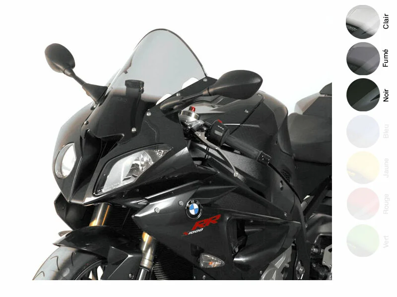 Pantalla MRA Racing, negro, S1000RR 09-10