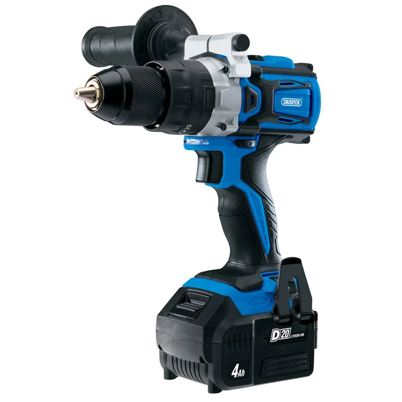 Taladro DRAPER D20 20V 13mm Sin escobillas