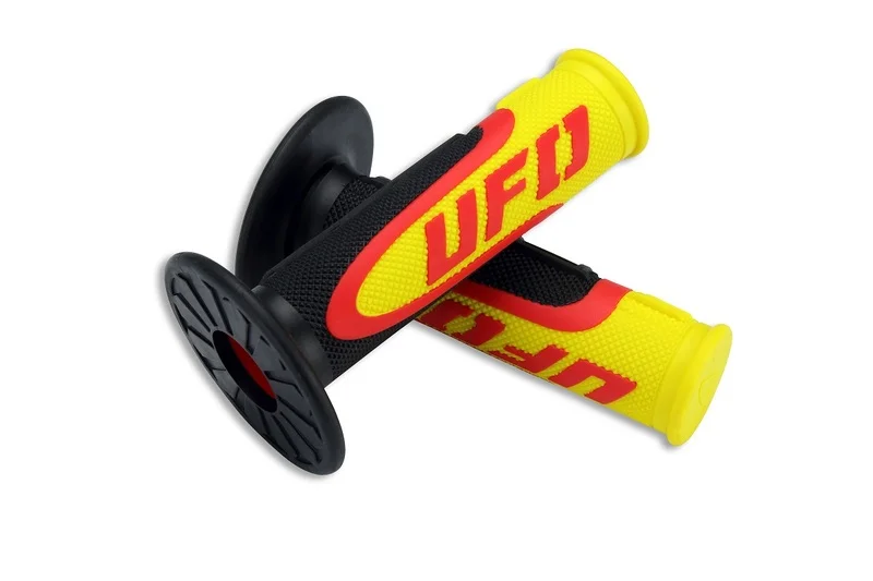 Puños UFO cross / enduro Axiom amarillo MA01825-102