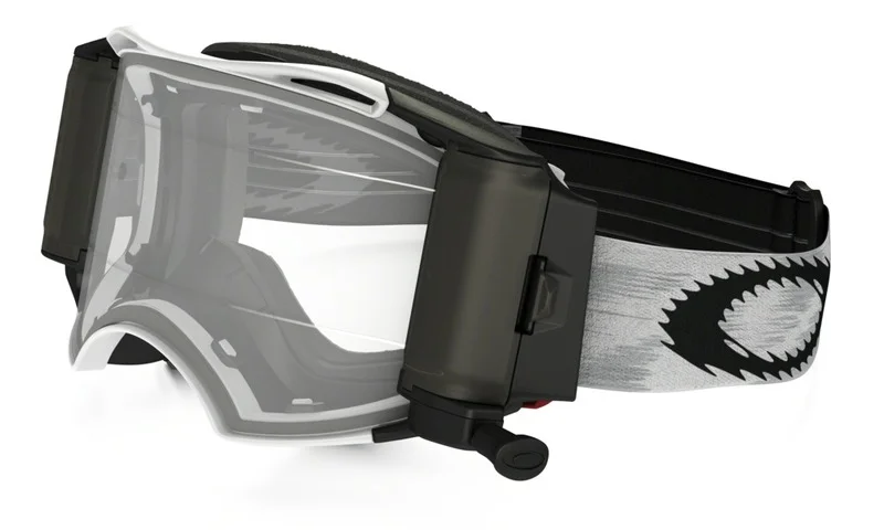 Gafas OAKLEY AIRBRAKE JET SPEED Blanco Mate, Lente Transparente