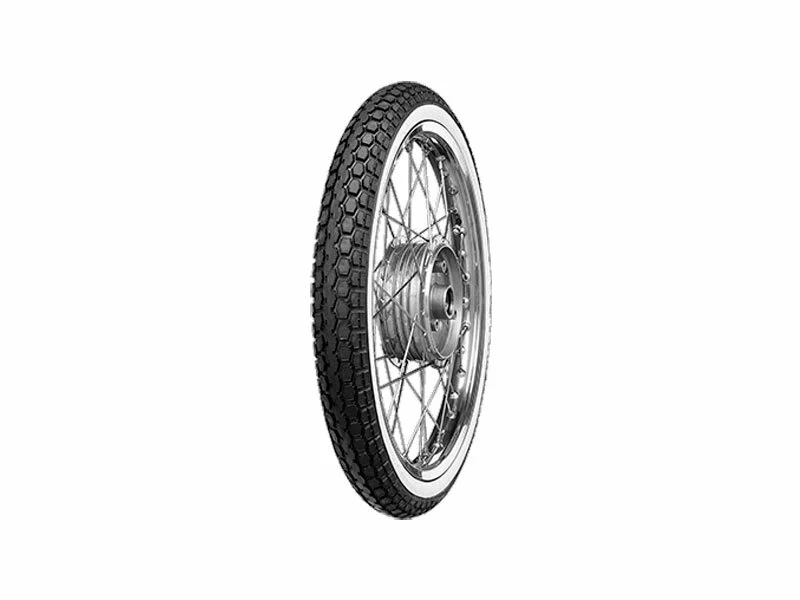 Neumático CONTINENTAL KKS 10 RF WW Banda Blanca 2.50-19 M/C 45J TT