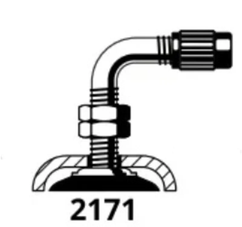 Cámara MICHELIN STREET (16MI Válvula 2171 CENTREE) 180/55-17 , MT90-16 , MU90-16 , MU85-16 , 120/90-16 , 130/90-16 , 140/90-16 , 150/80-16 , 160/80-16