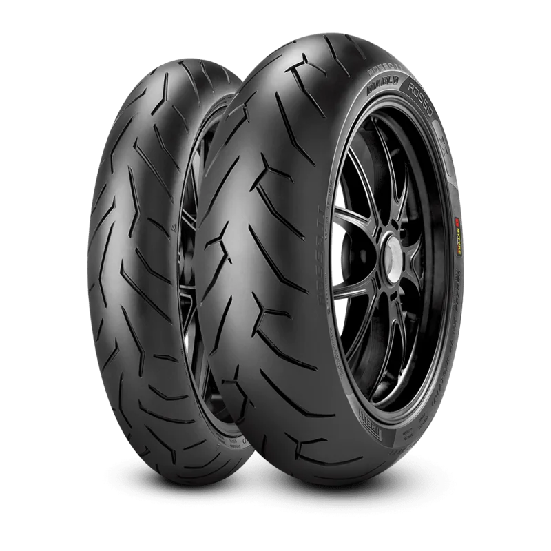 Neumático PIRELLI DIABLO ROSSO II 160/60 ZR 17 M/C (69W) TL