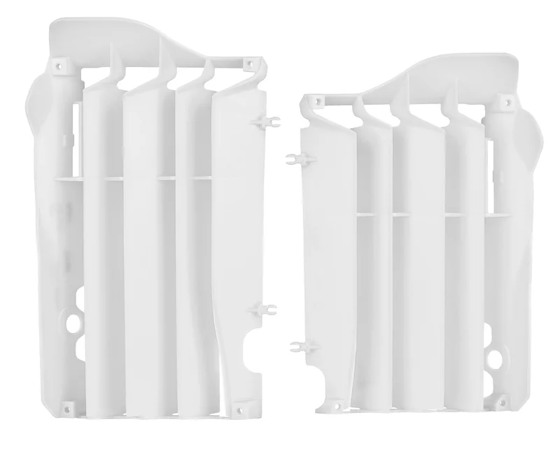 Aletines de radiador POLISPORT Honda blanco 8459900001