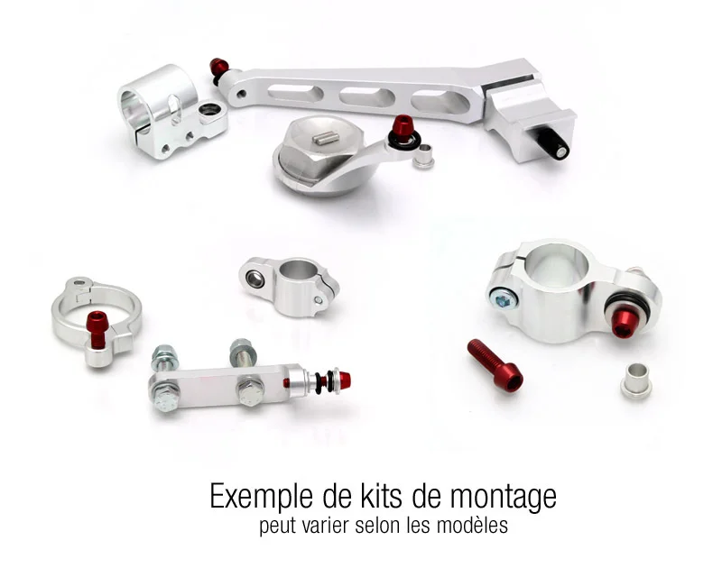 Kit montaje amortiguador de dirección Bitubo