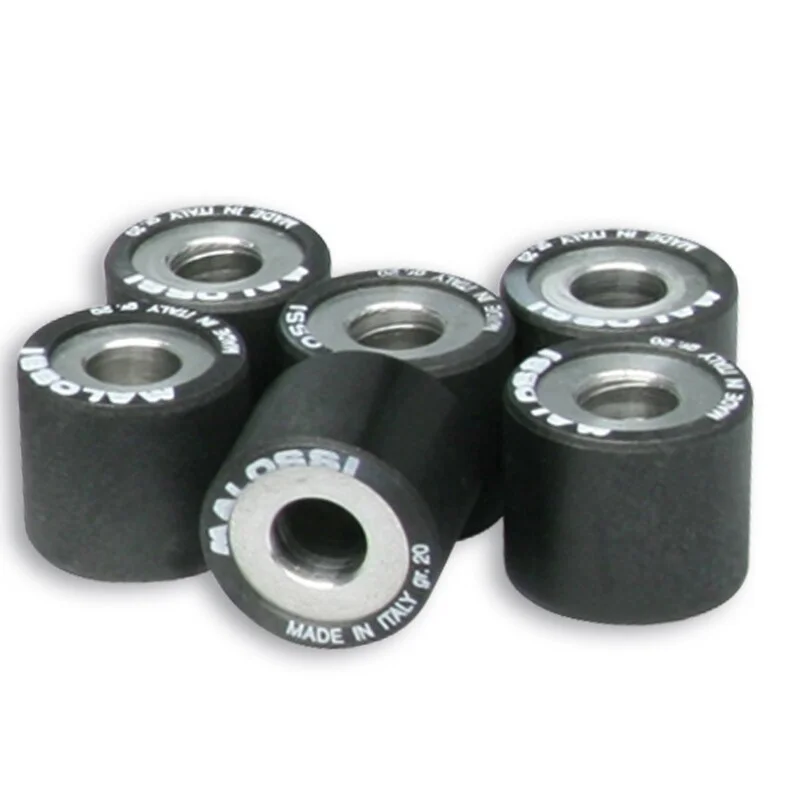 Rodillos de variador MALOSSI 25x22,2mm 24gr - 6 piezas