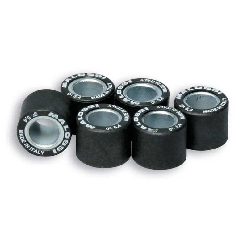 Rodillos de variador MALOSSI 15x12mm 3,7gr - 6 piezas
