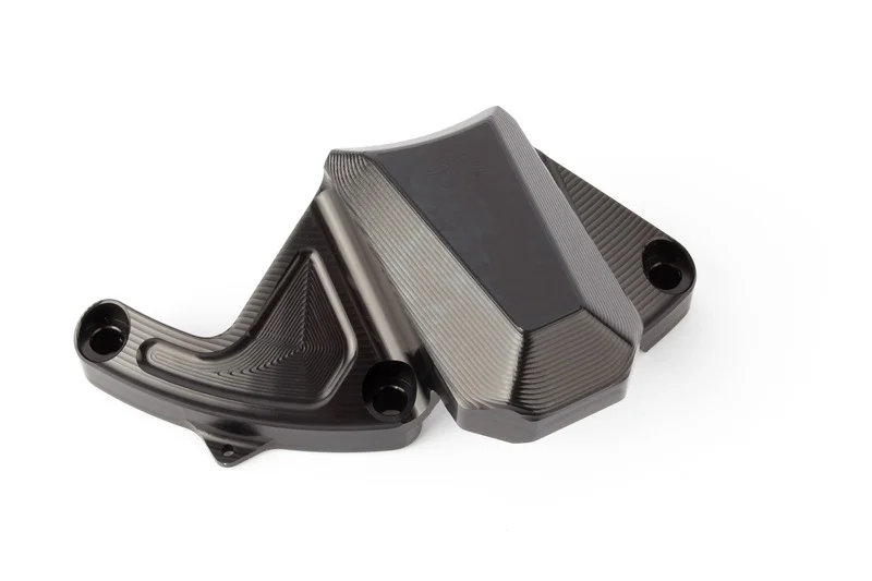 Protector de la tapa del motor GILLES (lado derecho), negro