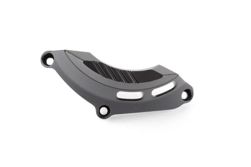 Protector de la tapa del motor GILLES (lado izquierdo), negro