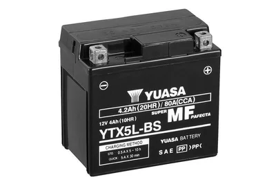 Batería YUASA YTX5L-BS Combipack (con electrolito)