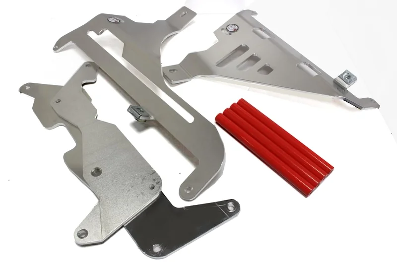 Protectores de radiador aluminio rojo AXP Honda CRF450L AX1523