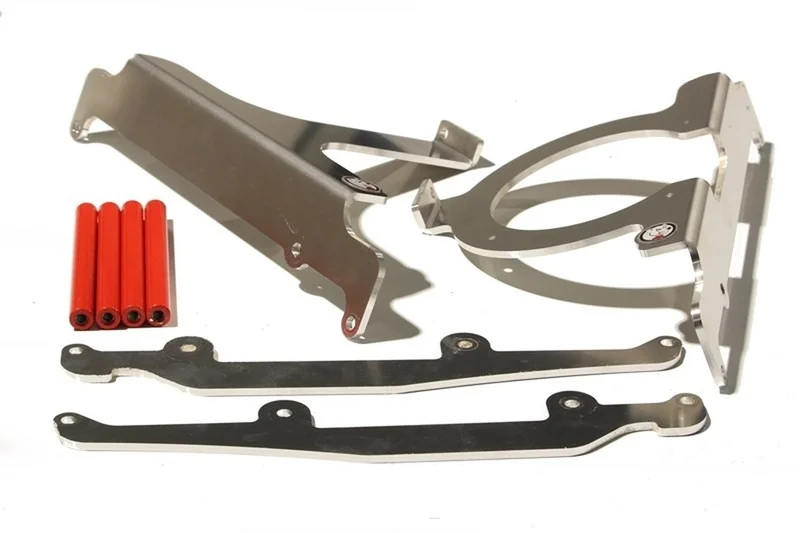 Protectores de radiador aluminio rojo AXP Beta RR