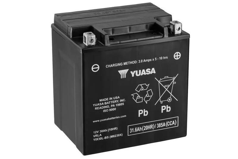 Batería YUASA YIX30L Combipack (con electrolito)