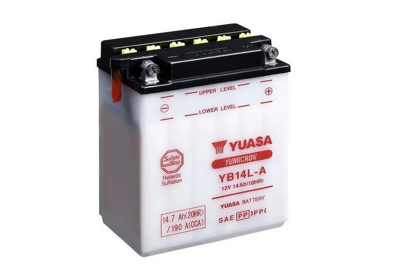 Batería YUASA YB14L-A Dry charged (sin electrolito)