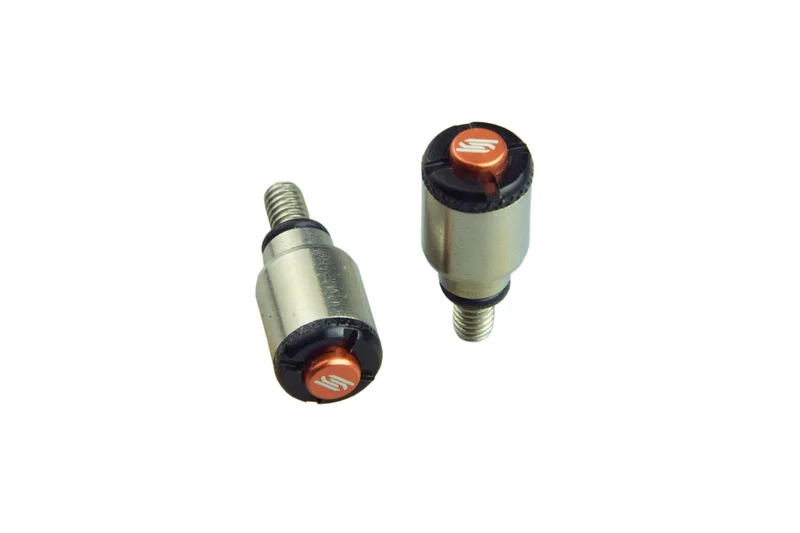 Purgadores de horquilla SCAR para horquillas WP/Marzocchi/Öhlins M4x0,7mm - Naranja