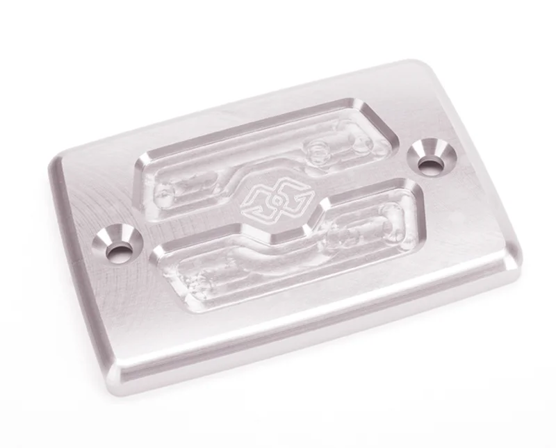 Tapa depósito líquido de frenos GILLES TOOLING, trasera, plata