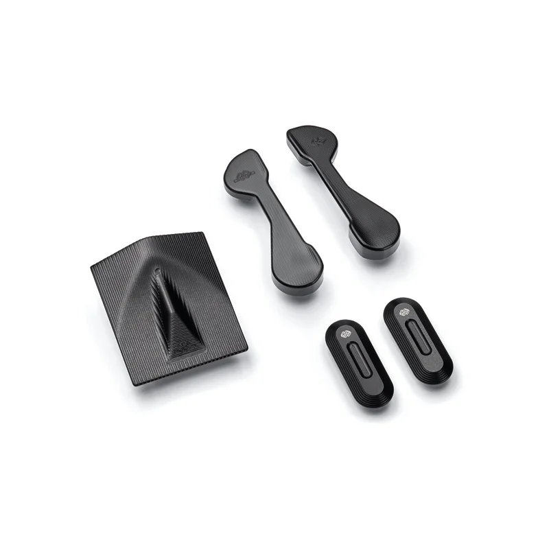 Kit de tapas para circuito Gilles Tooling (retrovisores + guardabarros), negro