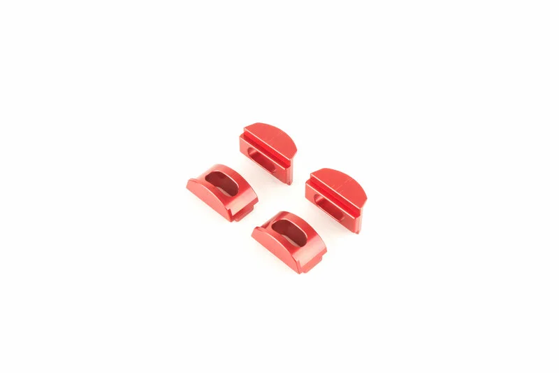 Embellecedores estriberas GILLES TOOLING VCR38, rojo