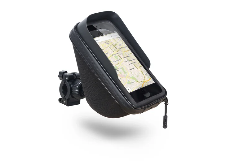 Soporte al manillar + funda + bolsillo 1L para Smartphone 6.6''