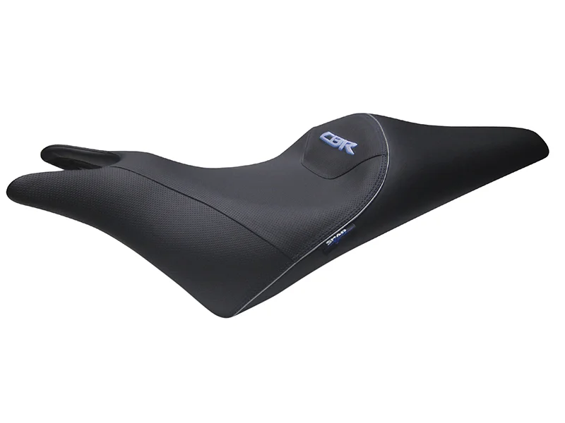 Asiento Shad confort Honda CBR 600 costura azul