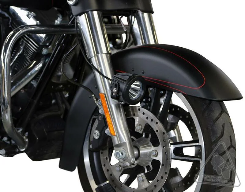 Soporte de luces Denali para guardabarros Harley Davidson