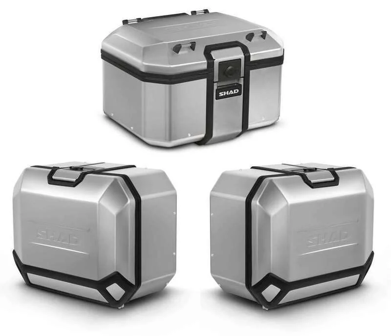 Pack maletas SHAD Terra 142L - Baúl 48L + Maletas 47L