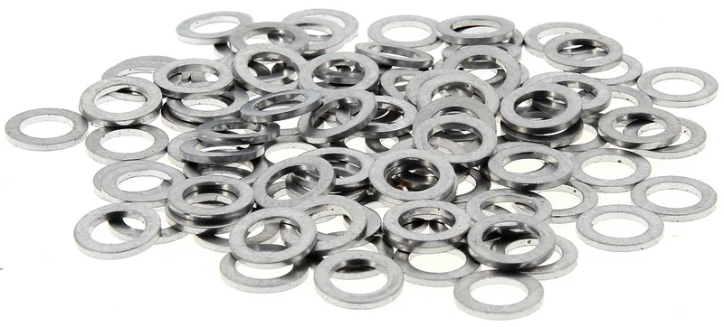 Arandela Aluminio 6X10X1,0 Bolsa de 100 piezas R060100BA/100