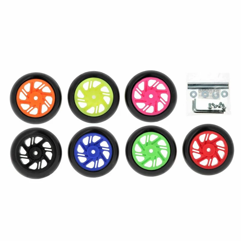 VECTOR Ruedas Ø 110 mm para Caballetes Universal y Monobrazo - Rosa (4 uds.)