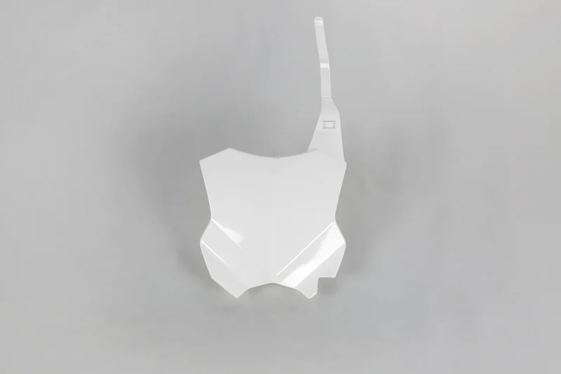 Portanúmeros delantero UFO Kawasaki blanco KA04738-047