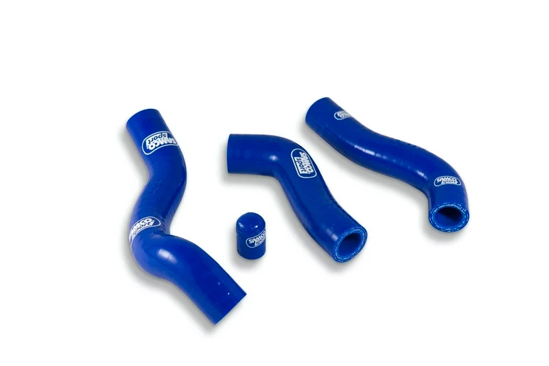 Kit manguitos Samco Husaberg azul HUB-17-BU