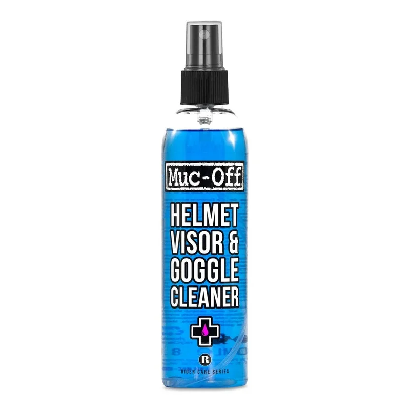 Limpiador antibacteriano de lentes y cascos MUC-OFF Helmet & Visor Cleaner - Spray 250ml