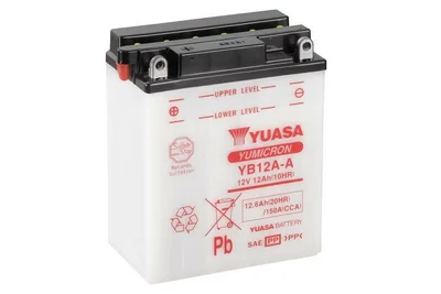 Batería YUASA YB12A-A Dry charged (sin electrolito)