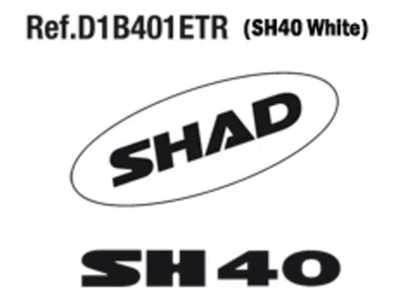 Adhesivos SHAD SH40 2011
