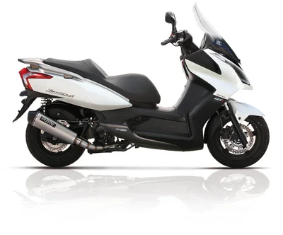 Escape homologado Yasuni 4T Silenc. Titanio Kymco Superdink 125 / Kawa J125 TUB1200