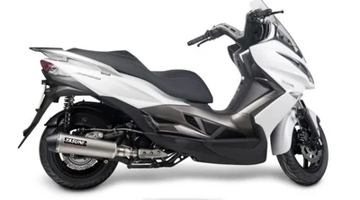 Escape homologado Yasuni 4T KYMCO Superdink 300 kawa J300