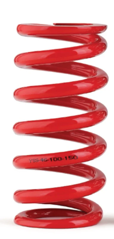 Muelle de amortiguador trasero YSS lineal rojo 64-66-56-260